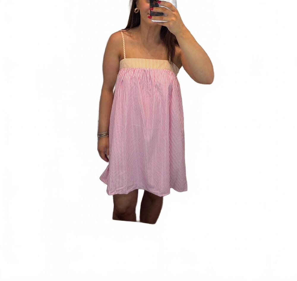 NEW TCEC brunch babydoll dress in pink